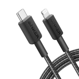 کابل تبدیل USB-C به لایتنینگ انکر مدل A81B5H11 طول 0.9 متر