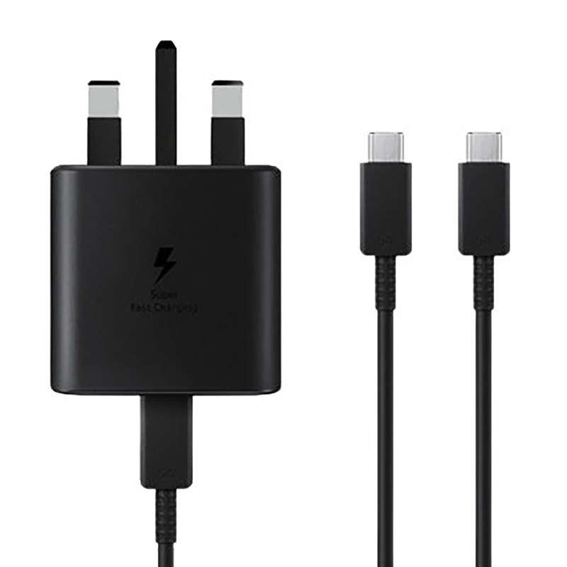 شارژر دیواری 45 وات سامسونگ مدل EP-T4510 به همراه کابل تبدیل USB-C