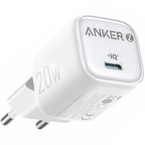 شارژر دیواری انکر مدل ZOLO GAN A2699 توان 20 وات دوپین