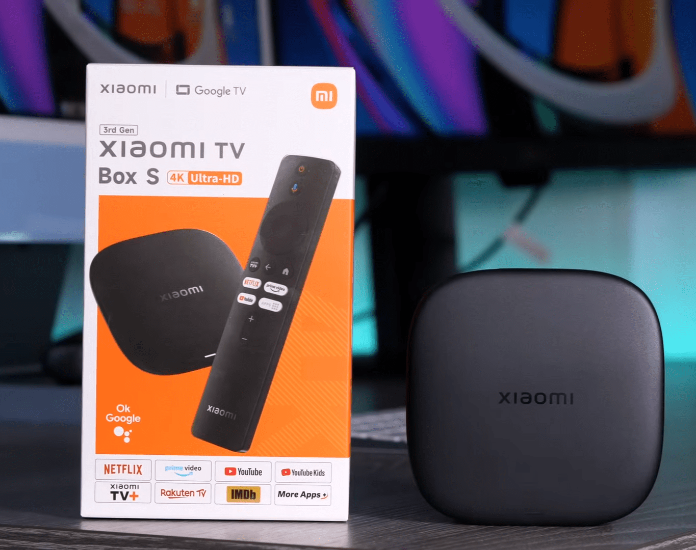 اندروید باکس شیائومی مدل Mi Box S نسل ۳ با حافظه ۳۲ گیگابایت و ریموت