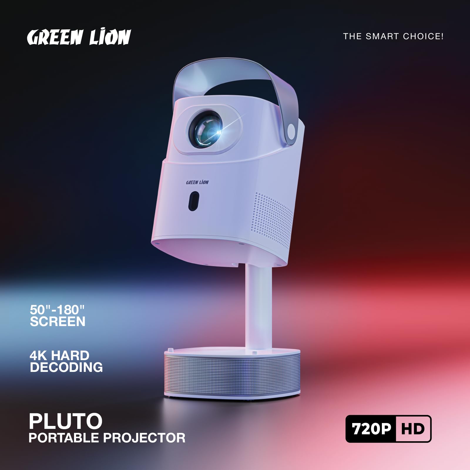پروژکتور قابل حمل Green Lion Pluto 4K
