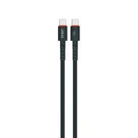 کابل شارژ PD و فست JBQ Type-C To Type-C مدل A883282 -60W یک و نیم متری