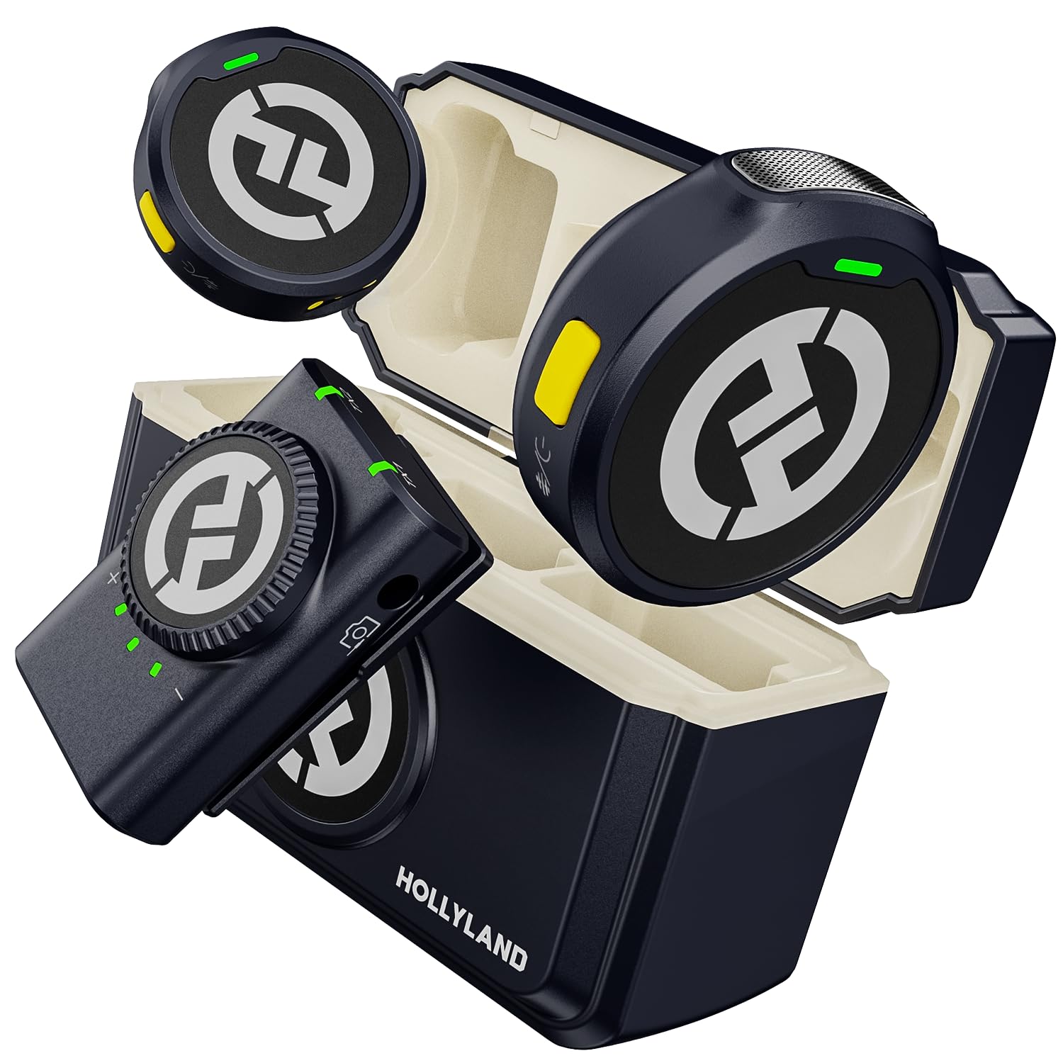 میکروفون کمبو بیسیم دو نفره هالی لند مدل LARK M2