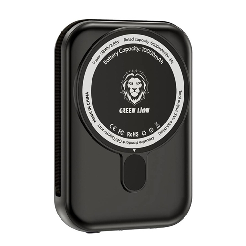 پاوربانک گرین لاین مدل Monaco grip ظرفیت 10000 میلی آمپر ساعت